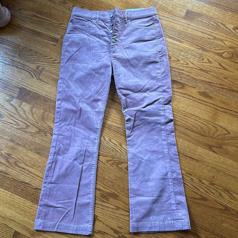 LOFT Lavender Cropped Pants